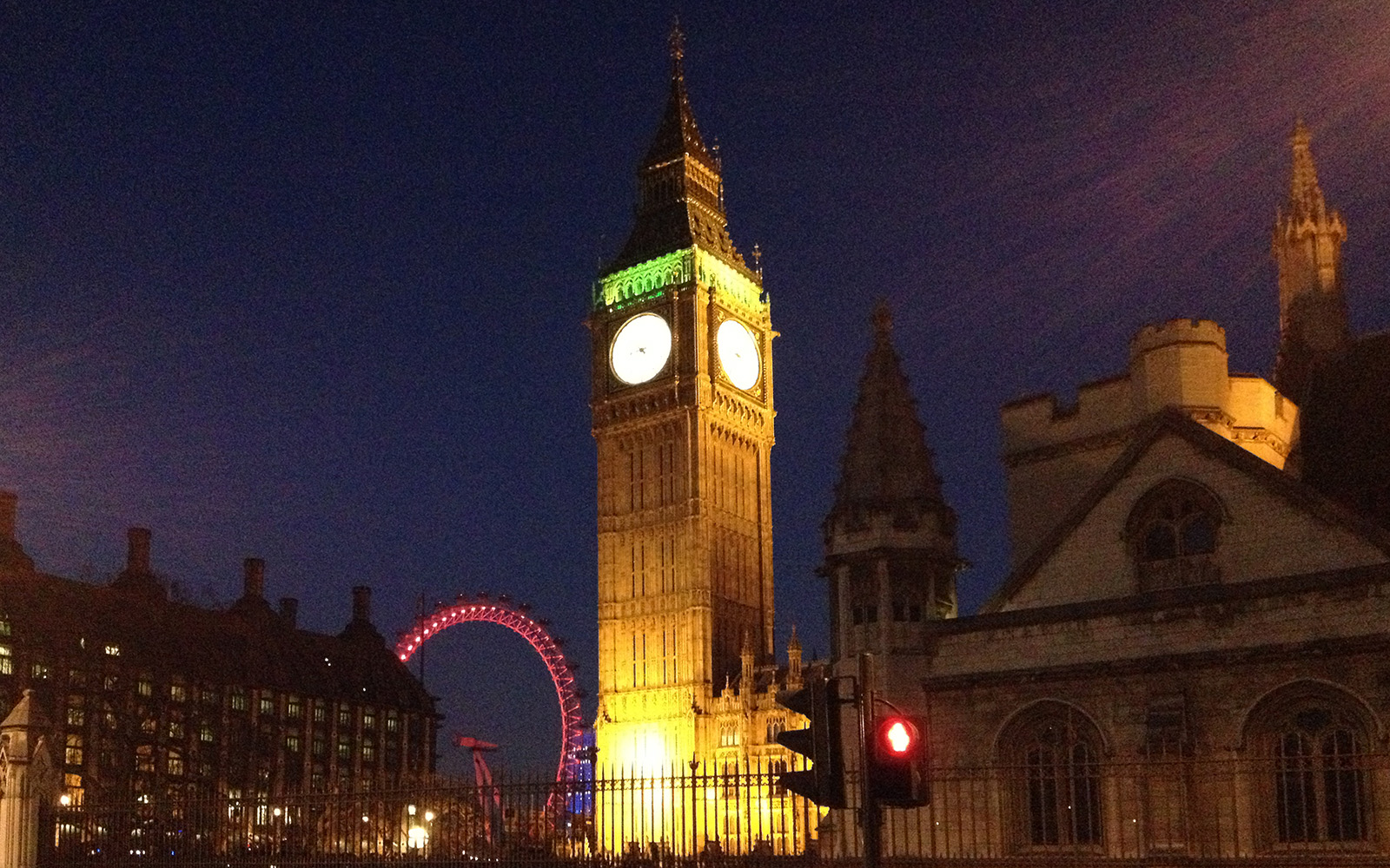 Big Ben and Houses Of Parliament at Night