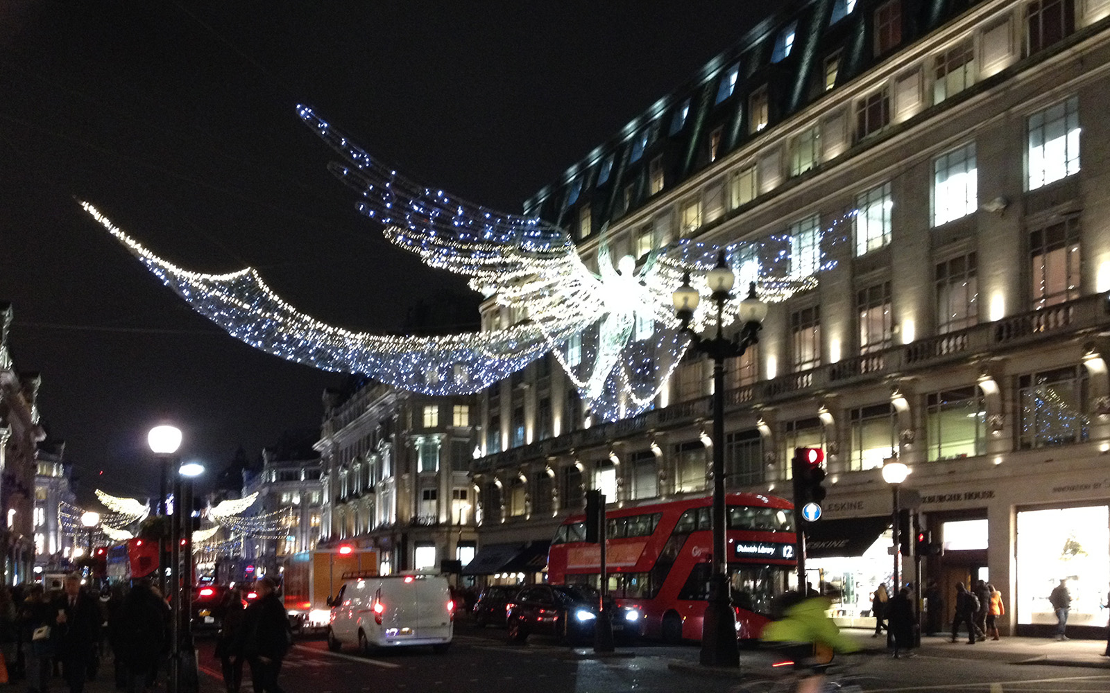 Regent Street Christmas Lights 19 December 2016