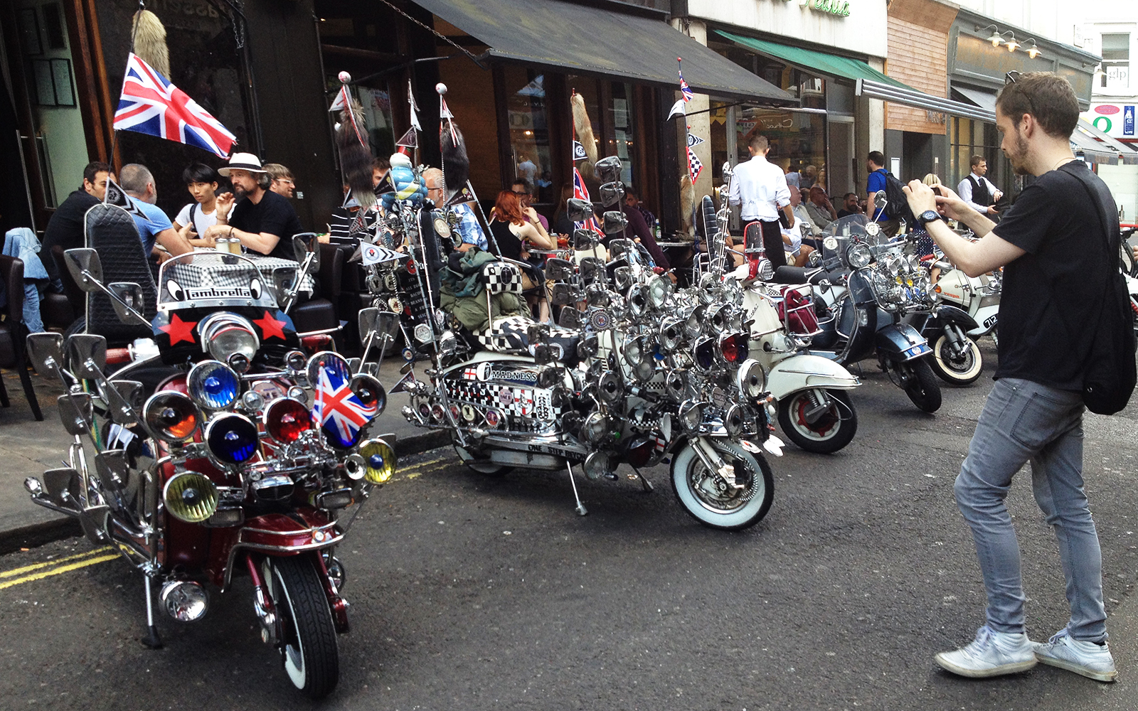 Bikes, Covent Garden, August 2106