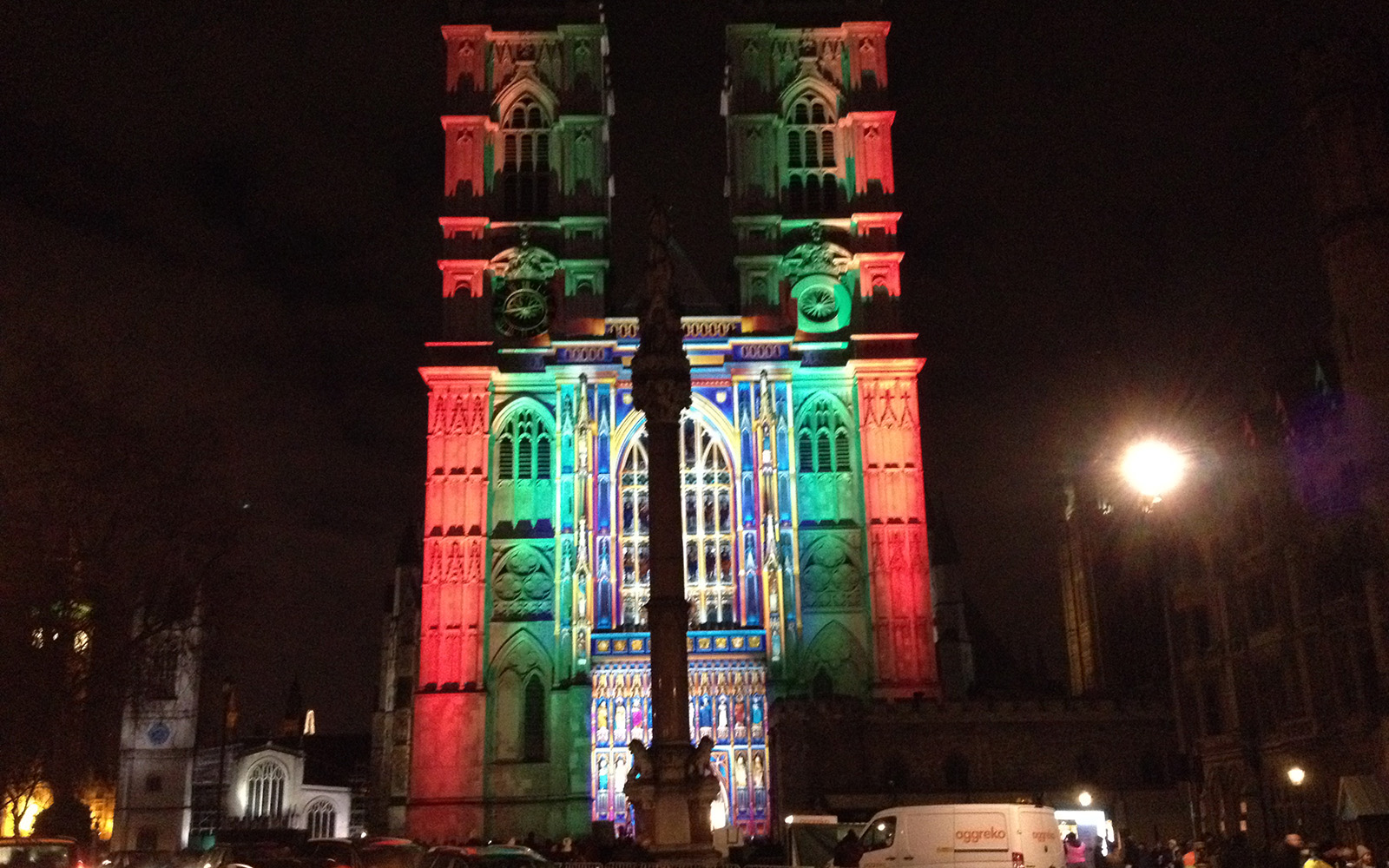 Westminster Abbey, 17 January 2016, Lumiere
